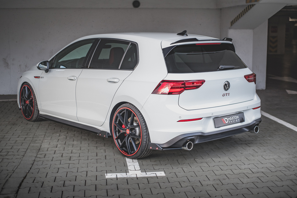 Heck Diffusor Seite V.2 + Flaps Volkswagen Golf GTI / GTE Mk8