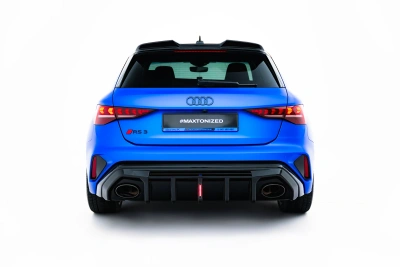 Heckansatz Audi RS3 8Y Sportback 8Y Facelift (Version mit LED-Licht)
