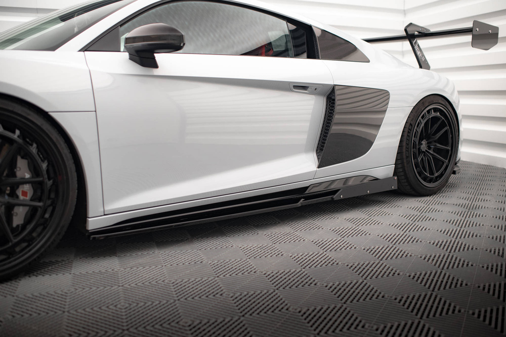Seitenschweller Diffusor V.2 + Flaps Audi R8 Mk2 Facelift