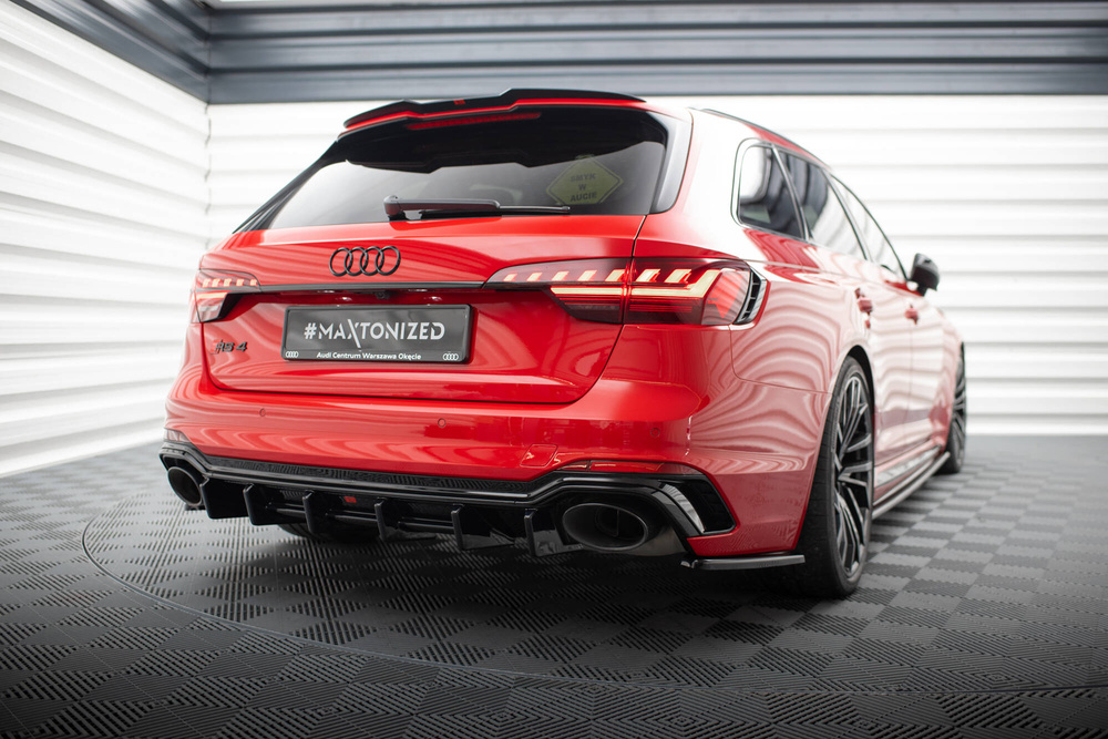 Diffusor Satz Audi RS4 B9 Facelift