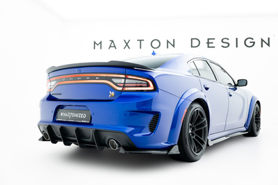 Heck Diffusor Seite Dodge Charger RT Scat Pack Widebody Mk3 Facelift