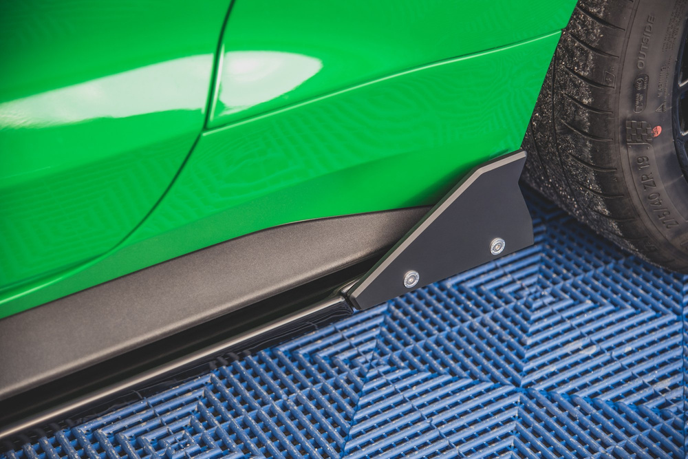 Seitenschweller Diffusor + Flaps  Ford Mustang GT Mk6 Facelift