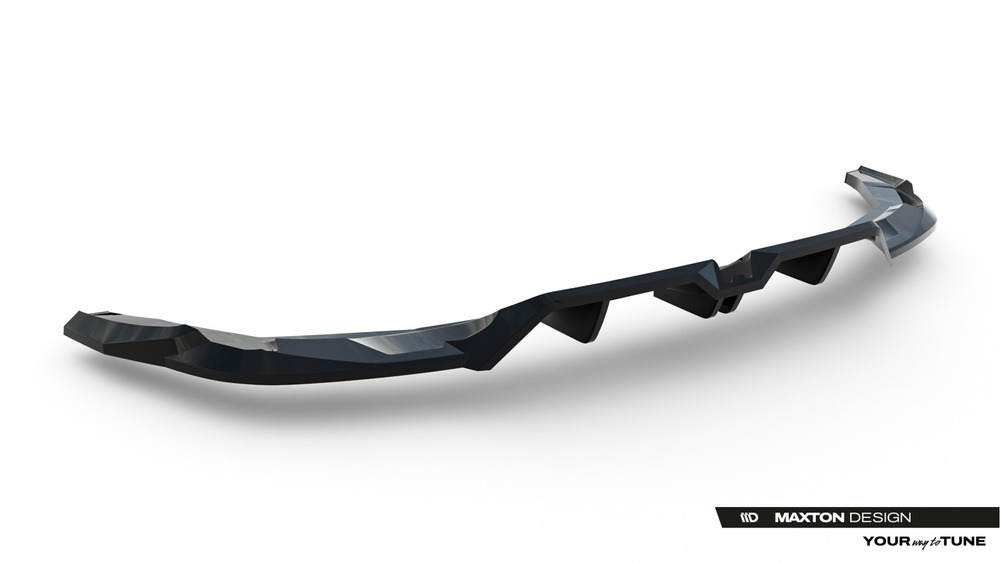 Hinten Splitter (mit einem vertikalem balken) V.2 Audi RS3 Sportback 8Y Facelift