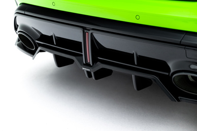 Hinten Splitter (mit einem vertikalem balken) V.1 Audi RS3 Sportback 8Y Facelift