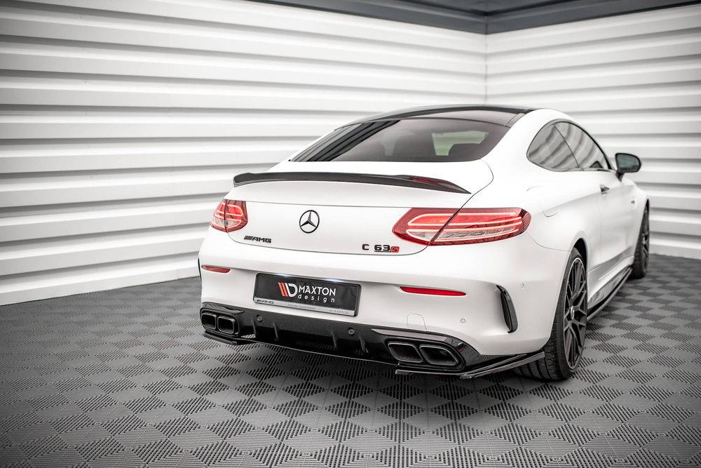 Heck Diffusor Seite Mercedes-AMG C 63AMG Coupe AMG Aero Pack C205 Facelift