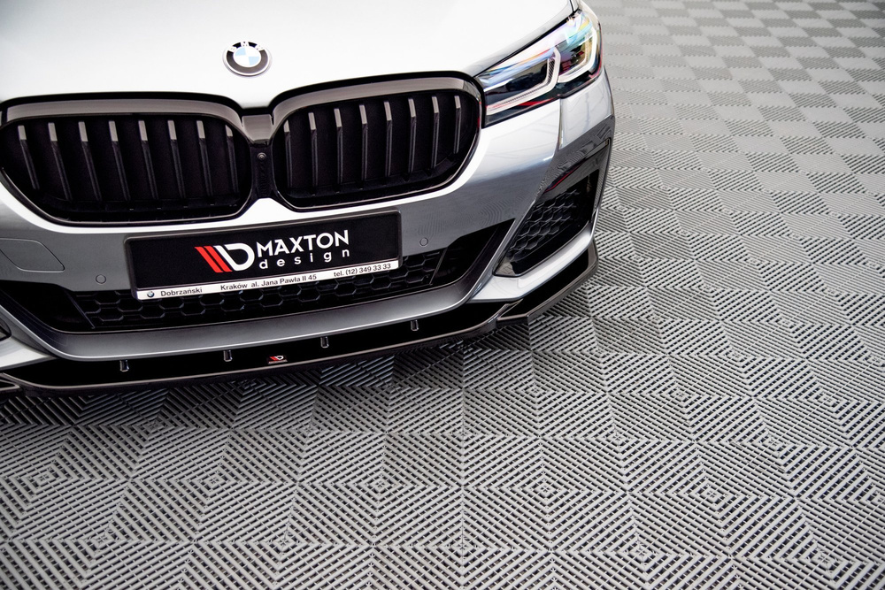 Front Diffusor V.2 BMW 5 M-Pack / M550i / M550d  Sedan / Touring G30 / G31 Facelift 