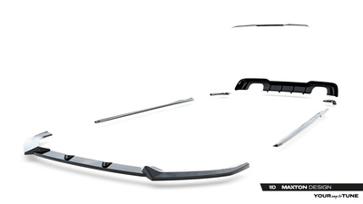 Diffusor Satz Audi S3 Sportback 8V Facelift