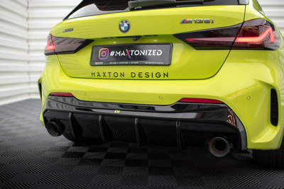 Heckansatz V.3 BMW 1 F40 M-Pack/ M135i / 128ti (Version mit Einzelauspuff auf zwei Seiten)