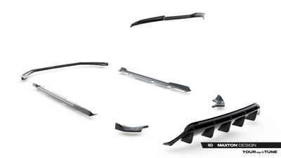 Diffusor Satz V.3 Ford Fiesta ST Mk8 Facelift