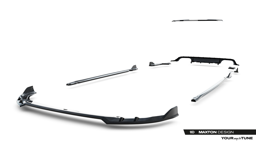 Diffusor Satz Volkswagen Golf R Variant Mk8 Facelift