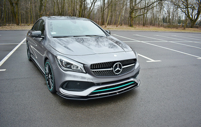 SPLITTER / FRONTANSATZ V.1 MERCEDES-BENZ CLA C117 AMG-LINE FACELIFT