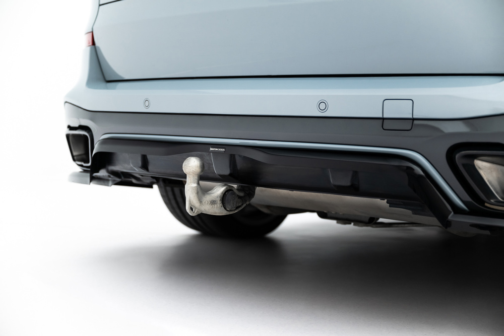 Hinten Splitter (mit einem vertikalem balken) V.1 BMW X5 M-Pack G05 Facelift