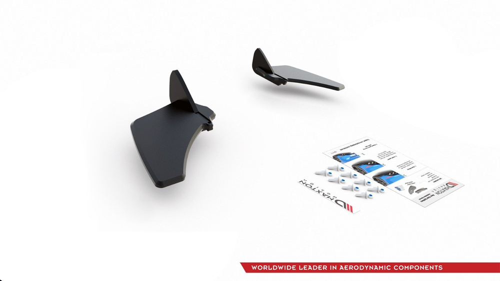 Street Pro Heck Diffusor Seite L + R V.1 VW Golf 7 GTI