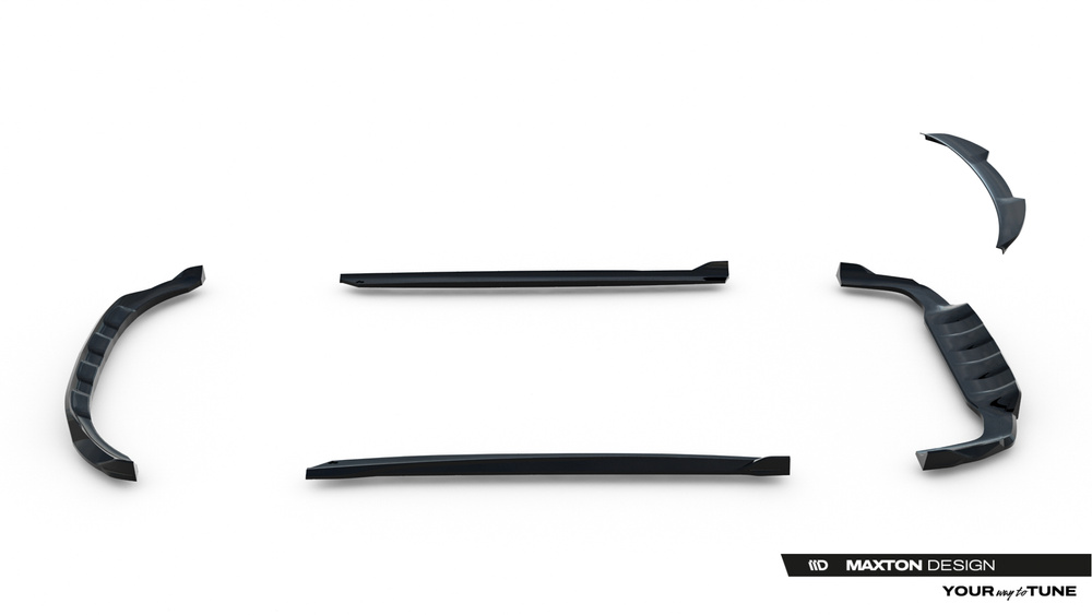 Diffusor Satz Mercedes-Benz GLC Coupe C254