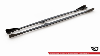 Street Pro Seitenschweller Diffusor V.2 + Flaps BMW 1 F20 M135i / M140i / M-Pack