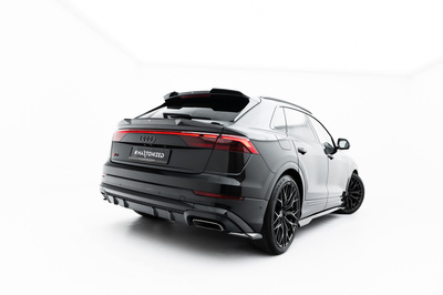 Prepreg Carbon Fiber Heckklappenspoiler (Niedriger) Audi SQ8 / Q8 S-Line Mk1 Facelift