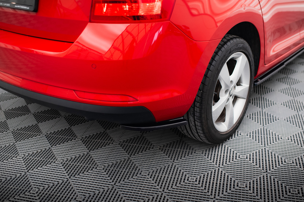 Heck Diffusor Seite Skoda Rapid Spaceback