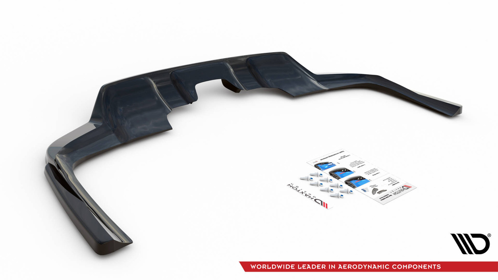 Hinten Splitter (mit einem vertikalem balken) Mercedes-Benz GLS AMG-Line X167