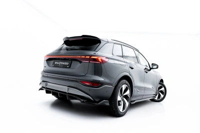 Hinten Splitter (mit einem vertikalem balken) Audi Q6 e-tron S-Line / SQ6 e-tron SUV / Sportback Mk1