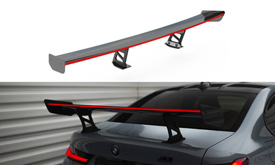 Carbon Spoiler With Internal Brackets Uprights + LED BMW M3 G80 / M340i G20 / 3 M-Pack G20 / 3 Standard G20