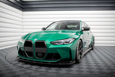 Prepreg Carbon Fiber Front Diffusor V.1 BMW M3 Sedan / Touring G80 / G81