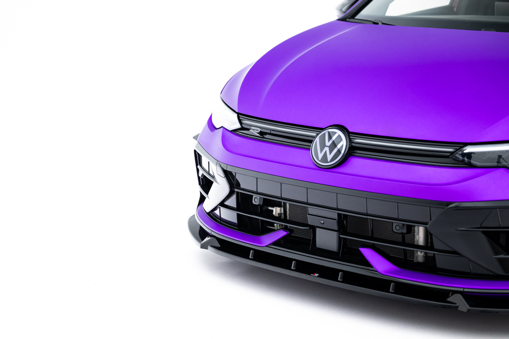 Front Diffusor V.3 + Flaps Volkswagen Golf R Hatchback / Variant Mk8 Facelift