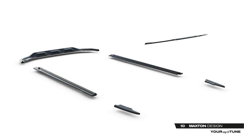 Diffusor Satz V.1 Audi SQ7 Mk2 (4M) Facelift