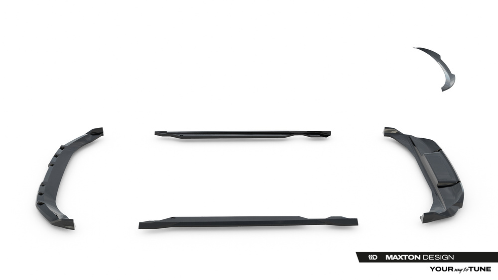 Diffusor Satz Audi Q6 e-tron S-Line / SQ6 e-tron SUV Mk1