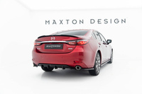 Hinten Splitter (mit einem vertikalem balken) Mazda 6 Sedan Mk3 Facelift