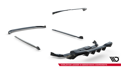 Diffusor Satz V.6 Volkswagen Golf R Hatchback Mk8 Facelift