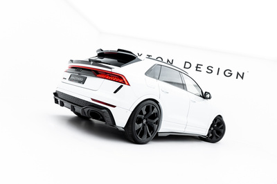 Prepreg Carbon Fiber Heck Diffusor Seite Audi RSQ8 Mk1