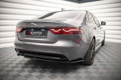 Heck Diffusor Seite Jaguar XF R-Sport Mk2
