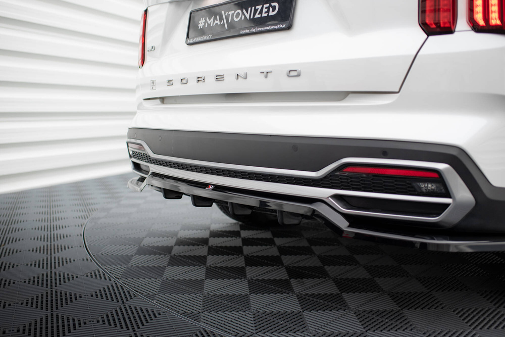 Hinten Splitter (mit einem vertikalem balken) Kia Sorento Mk4