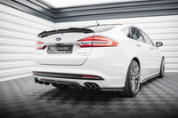 Hinten Splitter (mit einem vertikalem balken) Ford Mondeo Sport Mk5 Facelift / Fusion Sport Mk2 Facelift