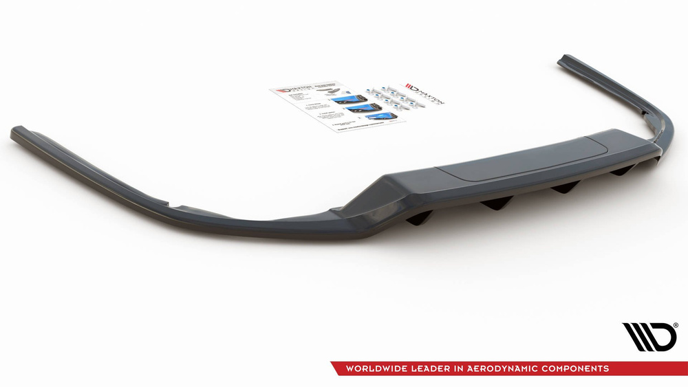 Hinten Splitter (mit einem vertikalem balken) Volkswagen Passat B8