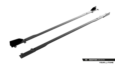 Street Pro Seitenschweller Diffusor + Flaps Audi A5 S-Line / S5 Sedan / Avant B10