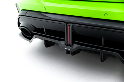 Hinten Splitter (mit einem vertikalem balken) V.2 Audi RS3 Sportback 8Y Facelift