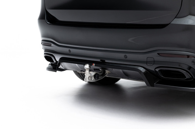 Hinten Splitter (mit einem vertikalem balken) Mercedes-Benz GLS AMG-Line X167 Facelift