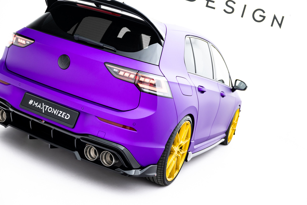 Diffusor Satz V.6 Volkswagen Golf R Hatchback Mk8 Facelift