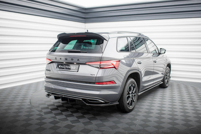 Diffusor Satz Skoda Kodiaq Sportline Mk1 Facelift