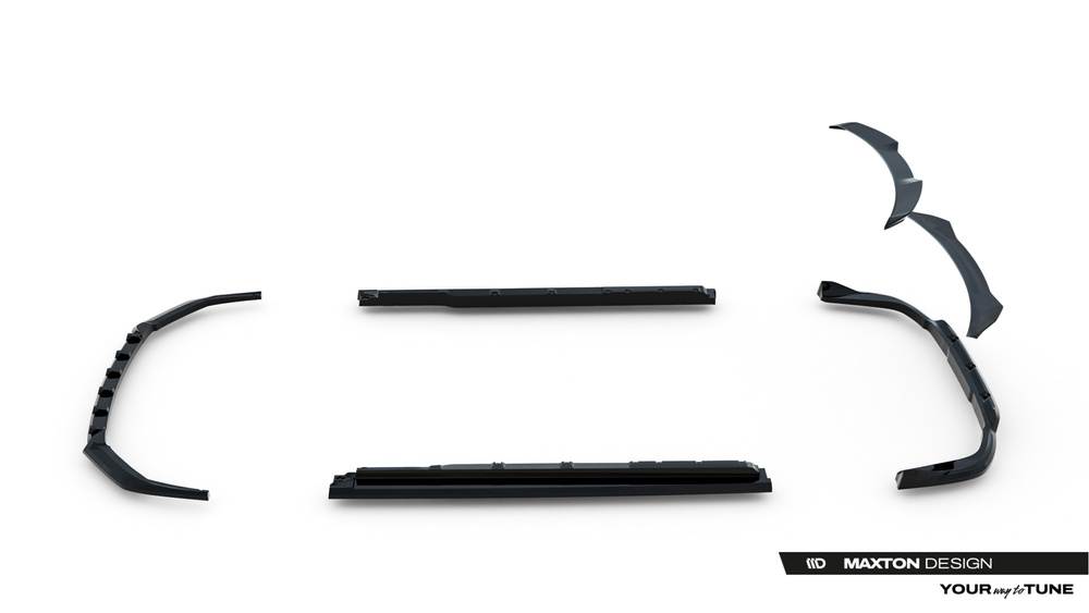 Diffusor Satz Lexus RX F-Sport Mk4 Facelift