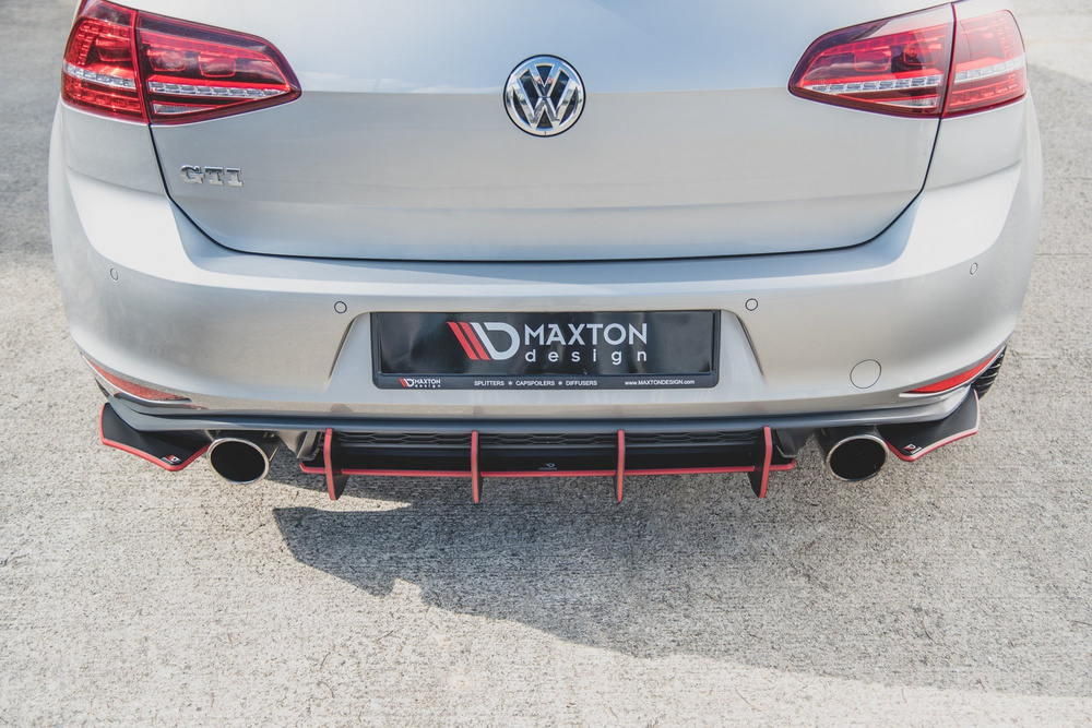 Street Pro Heck Diffusor Seite L + R V.2 VW Golf 7 GTI