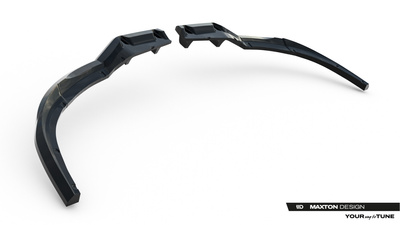Hinten Splitter (mit einem vertikalem balken) Ford S-Max ST-Line Mk2 Facelift