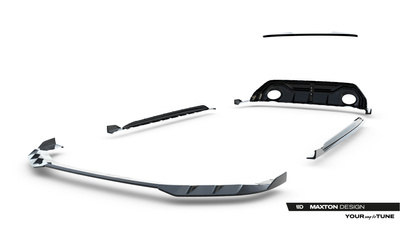 Set of Prepreg Carbon Splitters Audi RS3 Sedan 8Y Facelift