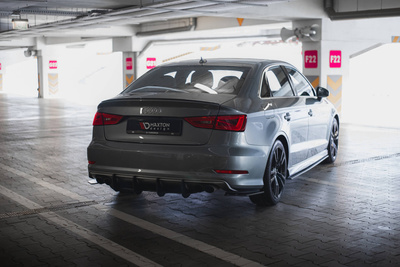 Street Pro Heck Diffusor Seite  Audi S3 Sedan 8V