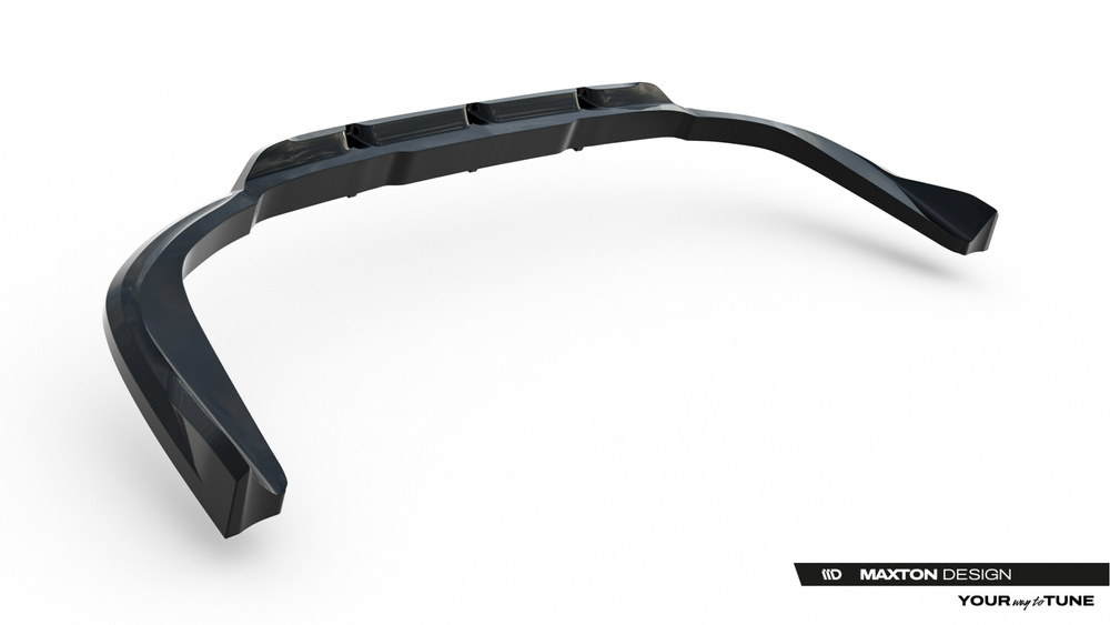 Hinten Splitter (mit einem vertikalem balken) Lexus RX F-Sport Mk4 Facelift