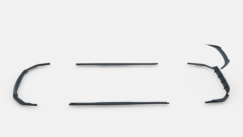 Diffusor Satz Toyota Corolla XII Sedan 