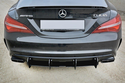 Heckschurze V.2 Mercedes CLA A45 AMG C117 Facelift