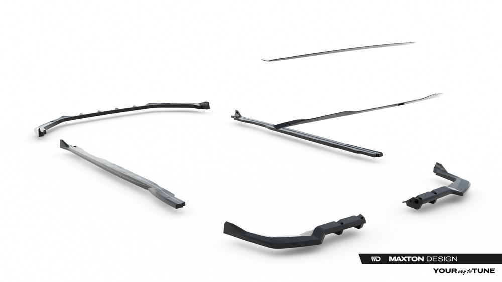 Diffusor Satz V.2 Honda Civic Type-R Mk 11