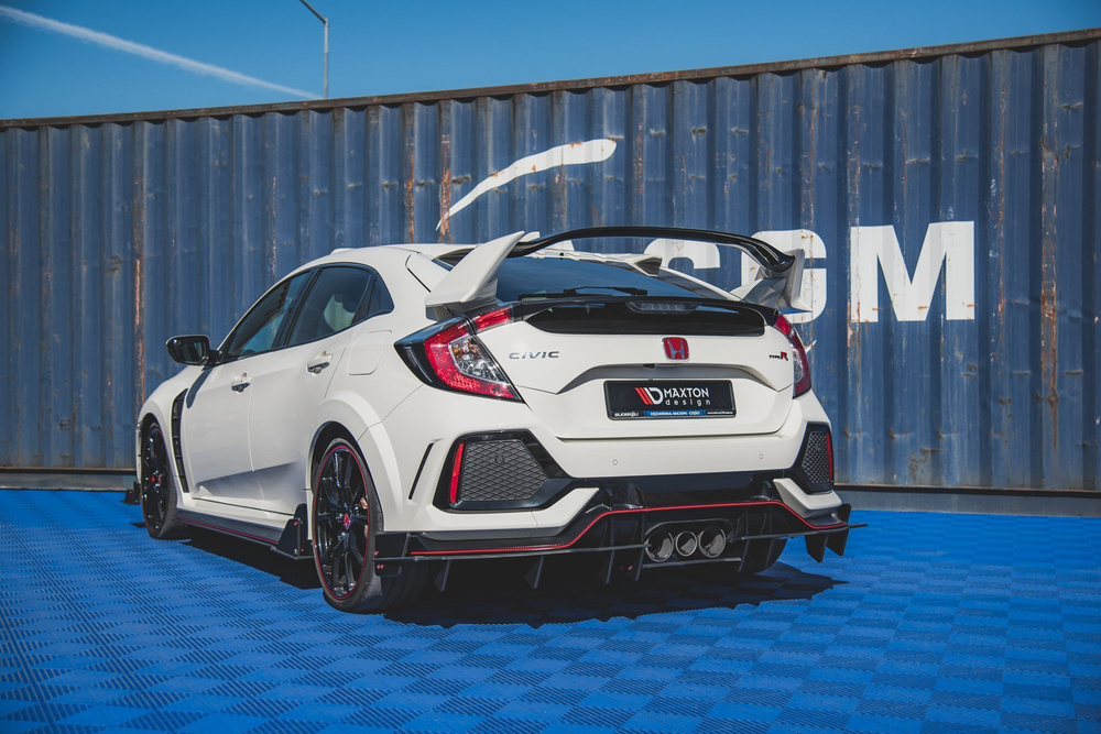 Rennen Haltbarkeit Heckansatz Honda Civic Type-R Mk10 / Mk10 Facelift